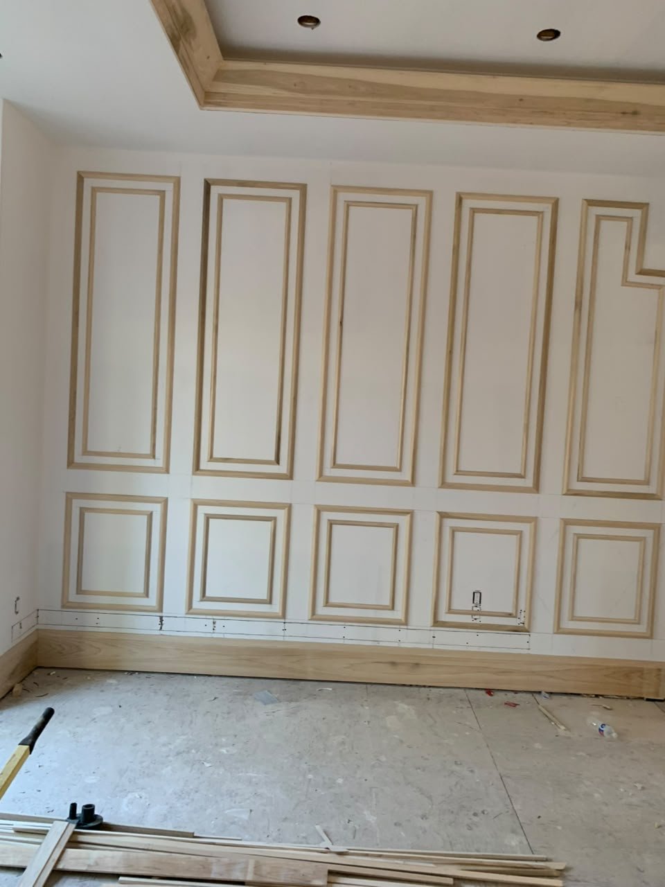 Wainscotting Installation